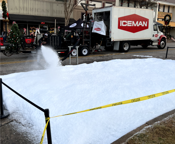 Iceman Snow Making