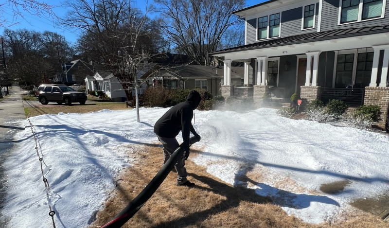 Experience Real Ground Snow in Atlanta